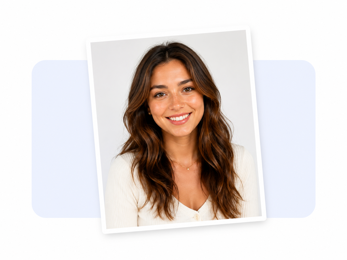 Uploaded portrait of a young woman